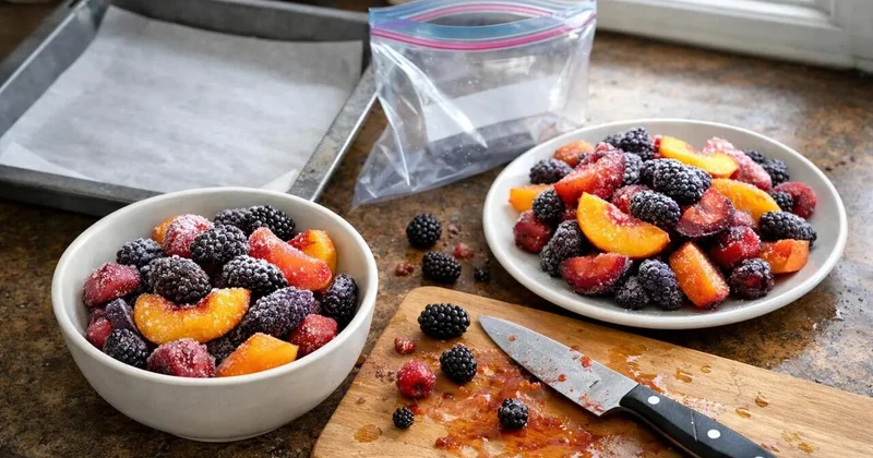 Təzə meyvələr dondurucuda necə saxlanılır? dondurma və paketləmə üsulu