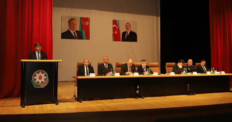 Qəbələdə ötən ilin yekunları ilə bağlı tədbir keçirildi Fotolar