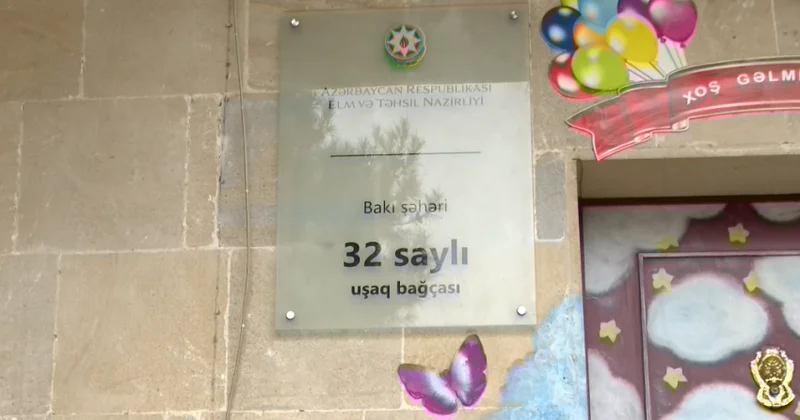 32 saylı bağçada yeməklər valideynlər tərəfindən hazırlanır? VİDEO