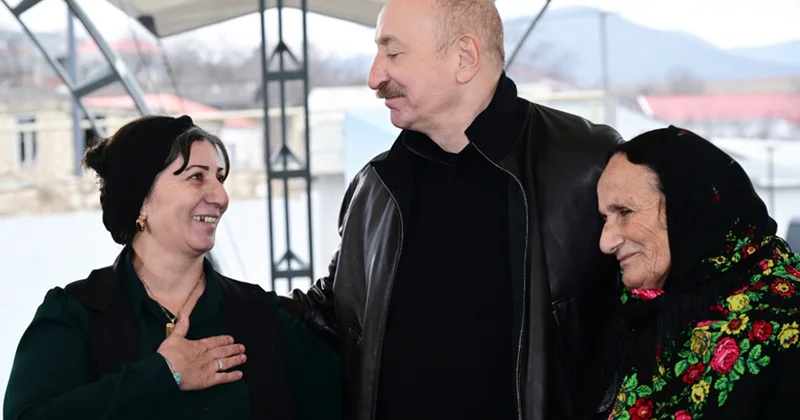 Prezident dünənki görüşdən paylaşım etdi Video