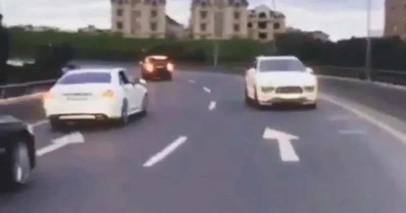 Narkotikin təsiri altında avtoşluq edən saxlanıldı Video