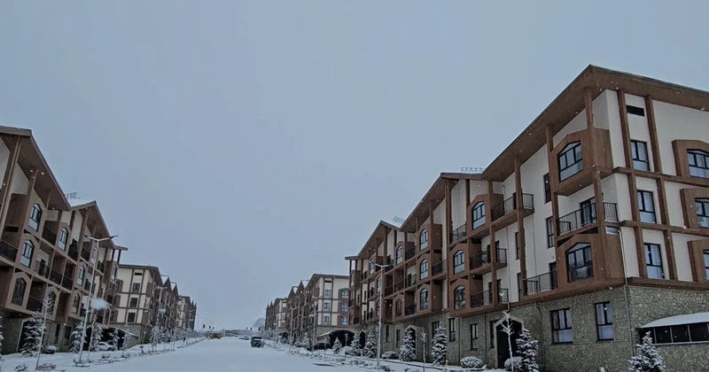 Kəlbəcərdəki qar mənzərəsindən GÖRÜNTÜLƏR