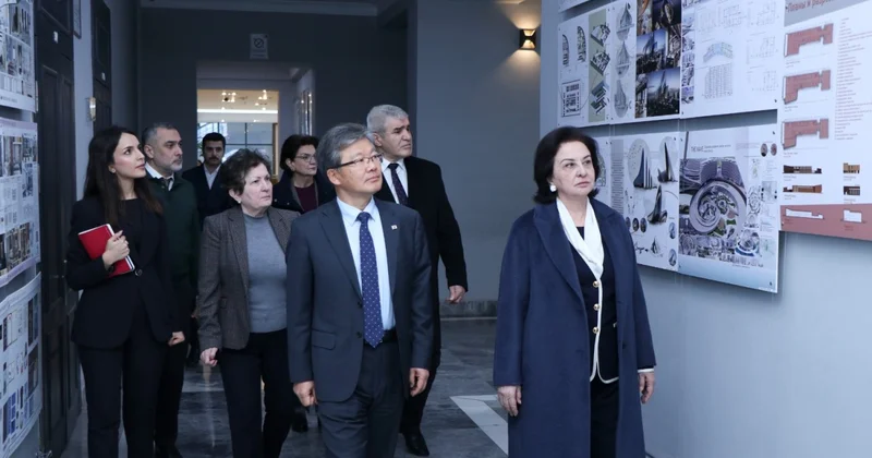 Gülçöhrə Məmmədova Koreyanın ölkəmizdəki səfiri ilə görüşdü FOTOLAR