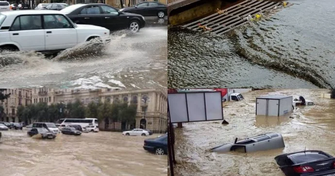 Şəhərsalma kanalizasiyadan başlayır Bakı selə qarşı mübarizəyə başlayır