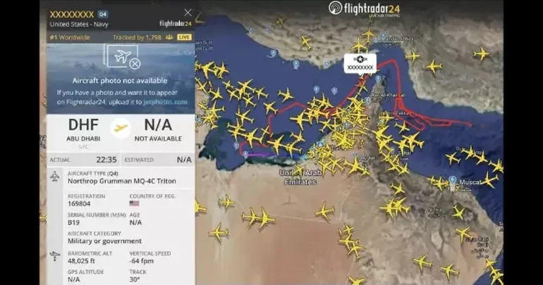 ABŞ İran gərginliyi: Tramp qərarsız, casus təyyarələri havadadır