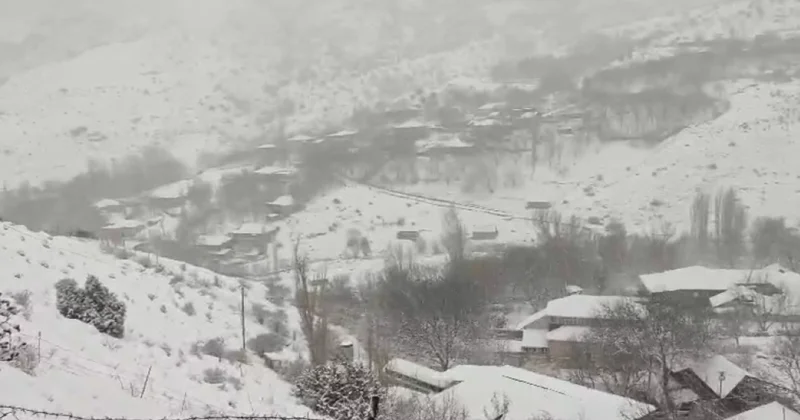 Naxçıvanda qarın hündürlüyü yarım metrdən çoxdur