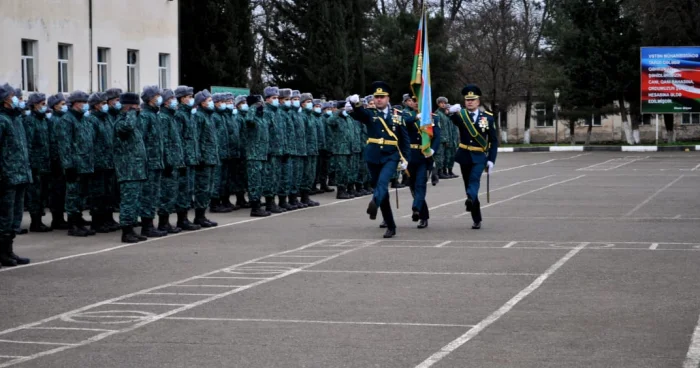 Sərhədçi əsgərlər ehtiyata buraxılıb