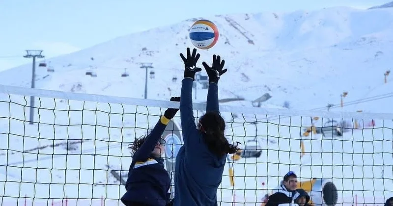 Azərbaycanda qar voleybolu çempionatının keçiriləcəyi TARİX AÇIQLANDI ÖZƏL + FOTO