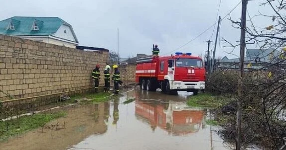 Leysan yağdı, bu ərazini su basdı Video