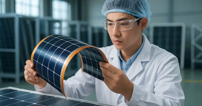 Китайские ученые создали солнечную панель толщиной с лист бумаги