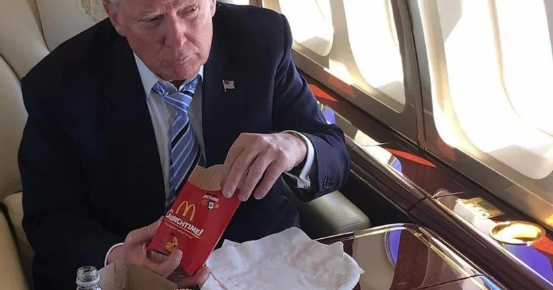 Питание Трампа шокировало главу Минздрава США Minval Politika