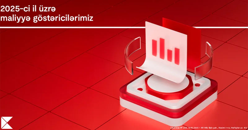 Ölkənin birinci bankı cəmi gəlirlilik üzrə 2025 ci ilin lideridir 1 milyard 881 milyon 674 min manat