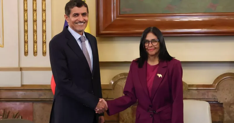 Исполняющая обязанности президента Венесуэлы провела встречу с посланником президента ОАЭ