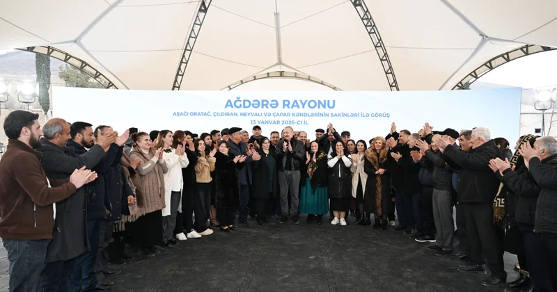 Prezident İlham Əliyev: Bu torpaqların sahibləri bizik, biz gəlmişik və biz qurub yaradırıq