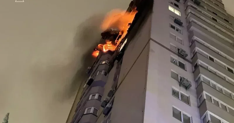 В Киевской области БПЛА попал в многоэтажку: что известно?