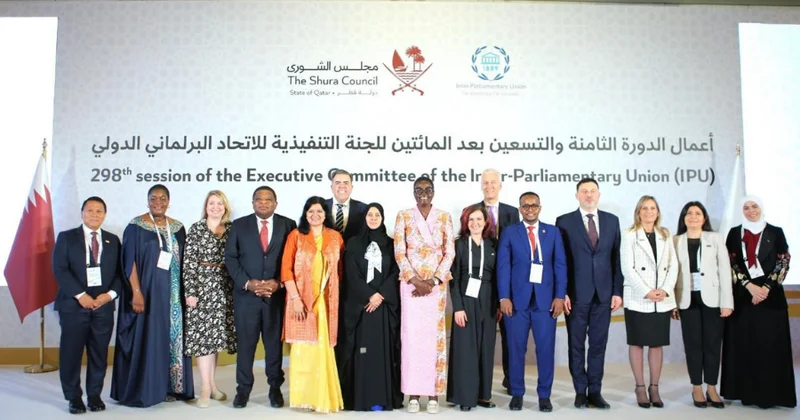 Azərbaycan nümayəndəsinin iştirakı ilə Dohada Parlamentlərarası İttifaqın İcraiyyə Komitəsinin 298 ci sessiyası keçirilir FOTO