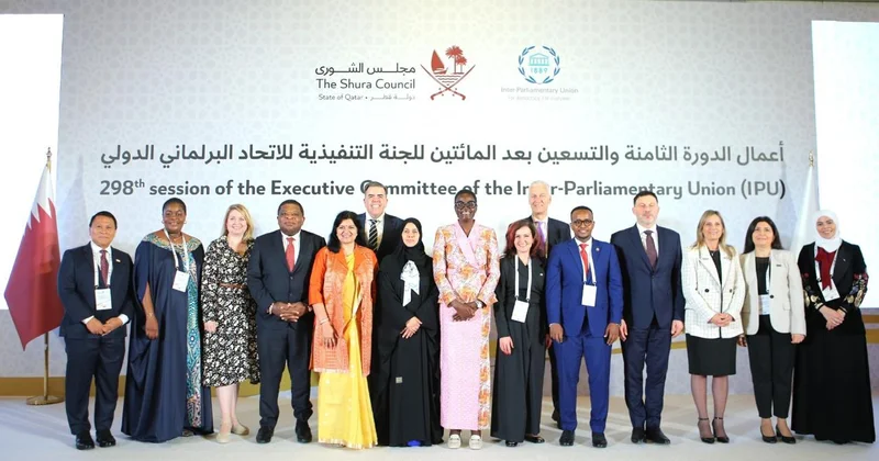 С участием представителя Азербайджана в Дохе проходит 298 я сессия Исполкома Межпарламентского союза (ФОТО)