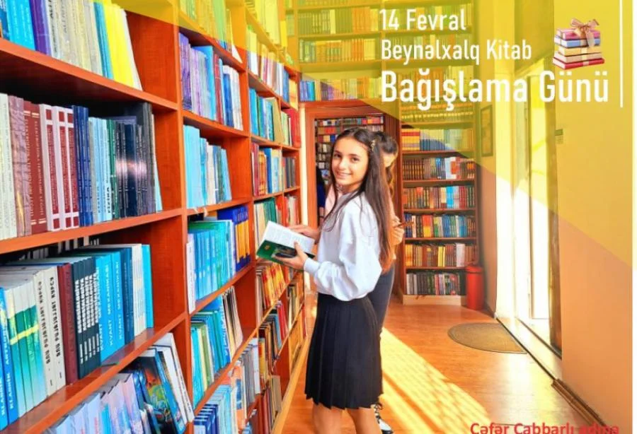 525 ci qəzet Gənclər Kitabxanasında Beynəlxalq Kitab Bağışlama Günü ilə əlaqədar sərgi hazırlanıb