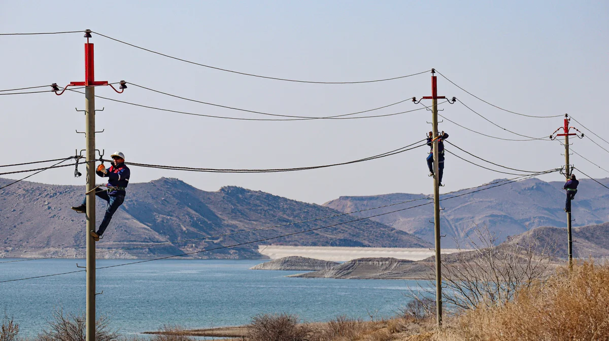 Şahbuz rayonunda elektrik təsərrüfatı yenilənir