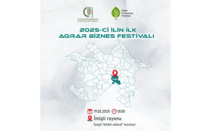 2025 ci ildən Aqrar Biznes Festivallari ölkənin aparıcı banklarının tərəfdaşlığı ilə təşkil olunacaq