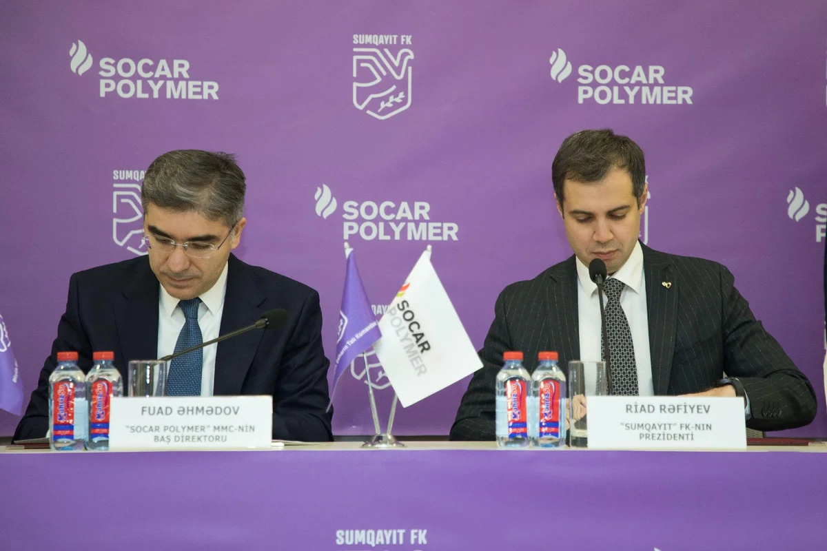 Sumqayıt FK SOCAR sponsorluq edəcək