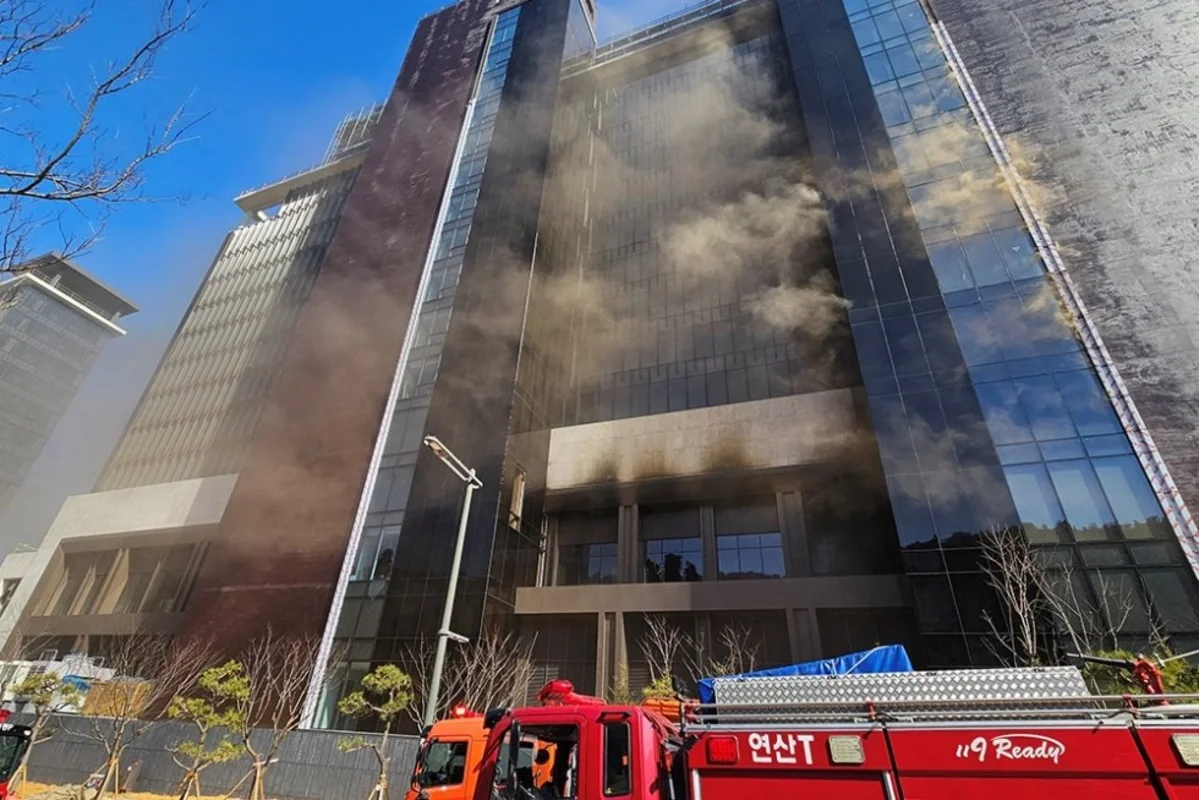 Cənubi Koreyada hotel inşaatında GÜCLÜ YANĞIN: Ölən və yaralananlar var