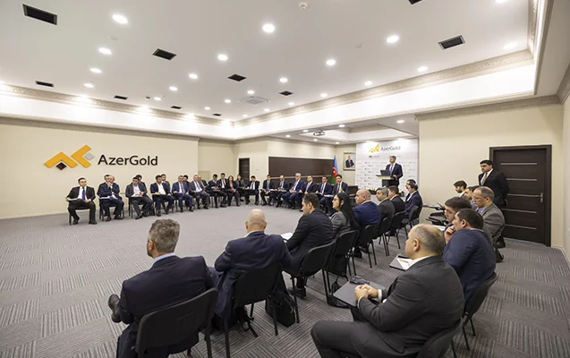 “AzerGold” qeyri filiz faydalı qazıntı yataqları ilə bağlı seminar keçirdi Fotolar