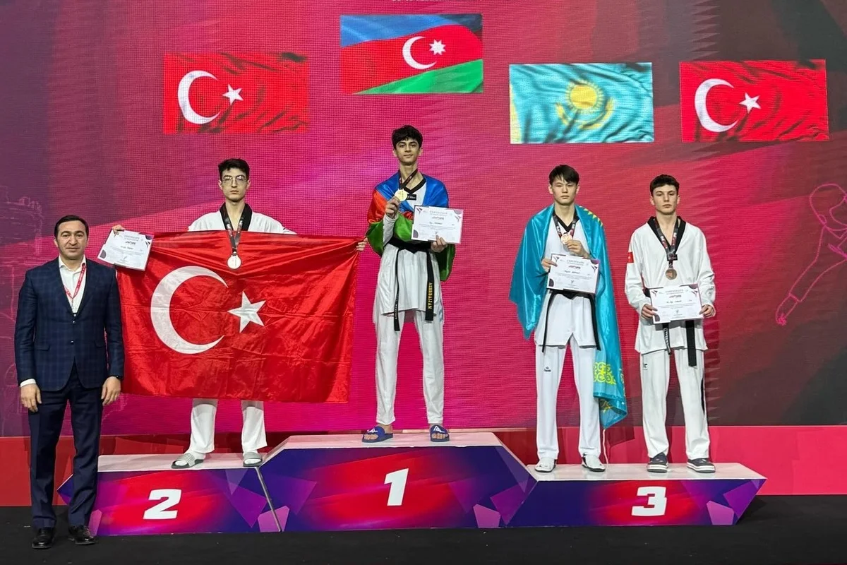 Taekvondoçularımız 5 medal qazanıblar FOTO