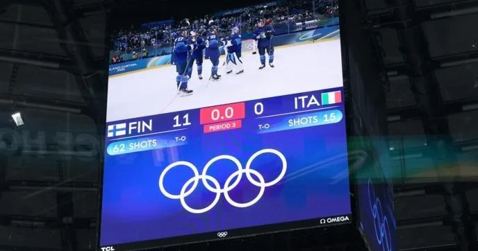 Впервые с 1988 года в хоккейном матче на ОИ зафиксирована победа в 11 шайб