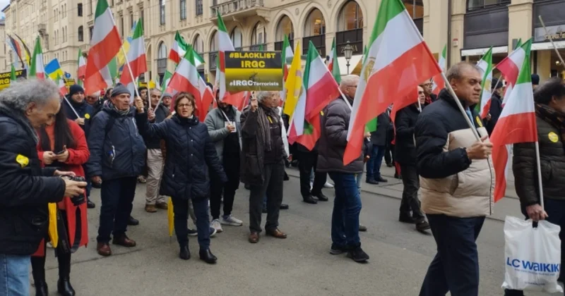 В Мюнхене прошел крупный митинг иранской оппозиции ВИДЕО