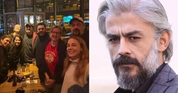 Aktyorun dəfnindən çıxıb pivə içməyə getdilər Foto