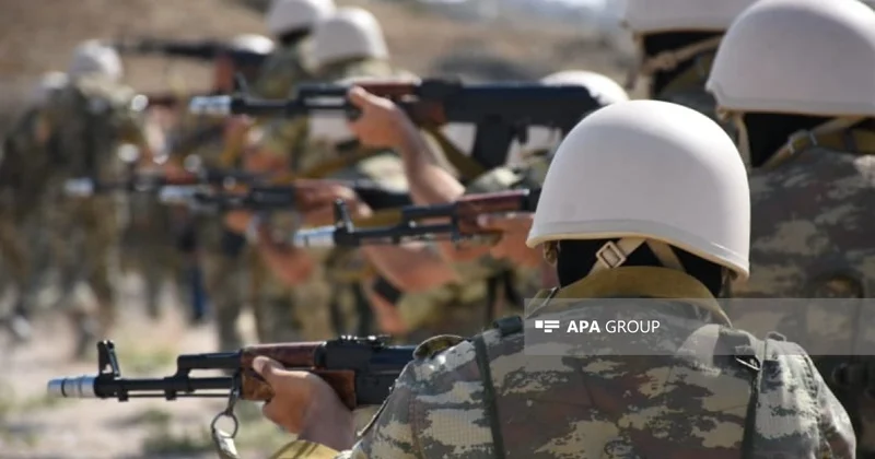Ötən il Azərbaycan hərbçiləri 15 ikitərəfli və çoxtərəfli beynəlxalq təlimlərdə iştirak edib