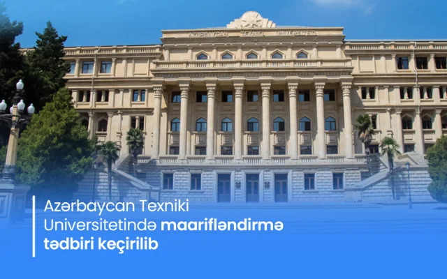 ETX maarifləndirmə tədbiri keçirib