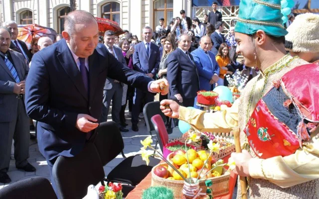 Aqrar Universitetdə Novruz şənliyi keçirilib FOTOLAR