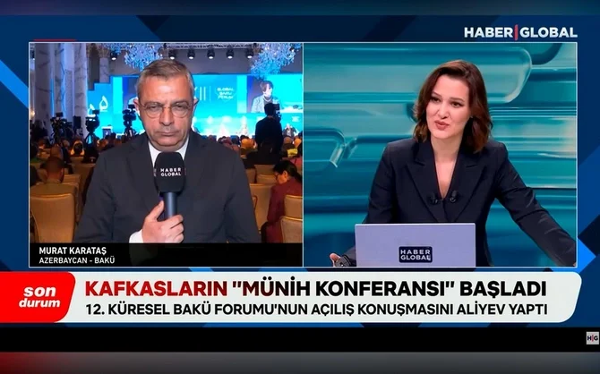 “Haber Global” XII Qlobal Bakı Forumunu Qafqazların Münxen konfransı kimi təqdim edib