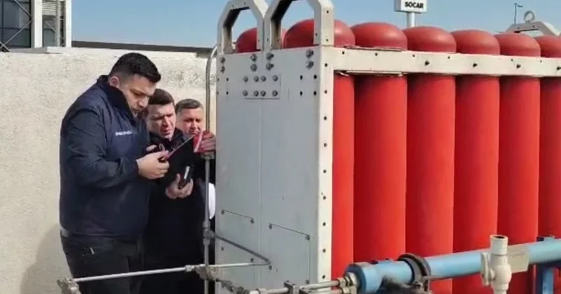 В Баку приостановлена работа газового комплекса на АЗС из за нарушений безопасности ФОТО