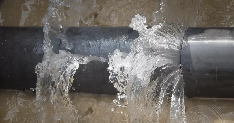 В Ясамале прорвало трубу: затруднено движение транспорта Видео