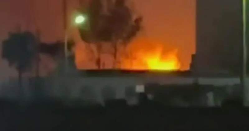 У Багдада горит американская военная база ВИДЕО