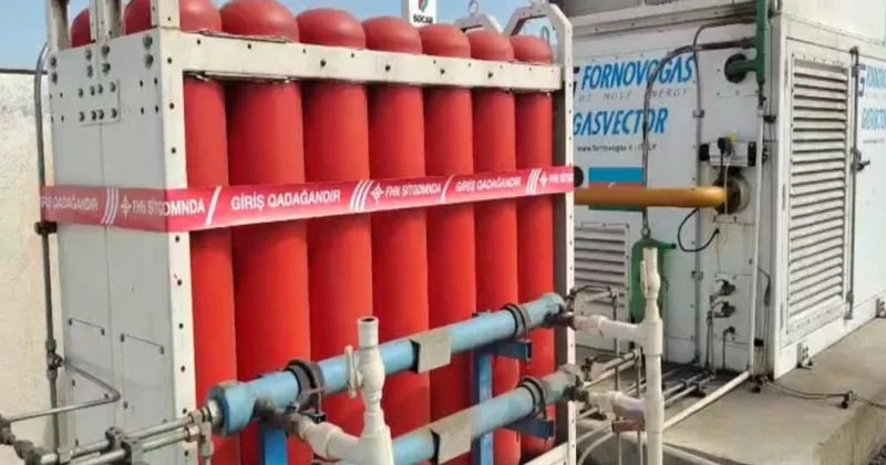 FHN Bakıda yanacaqdoldurma məntəqəsində pozuntu aşkar edib VİDEO