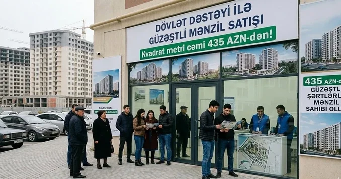 В Азербайджане продолжается продажа льготного жилья: от 435 за квадратный метр