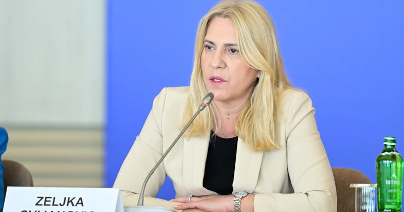 Завершился визит в Азербайджан члена Президиума Боснии и Герцеговины Жельки Цвиянович