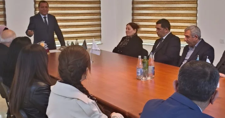YAP Ağdam rayon təşkilatında partiya veteranının 75 illik yubileyi münasibətilə görüş keçirilib