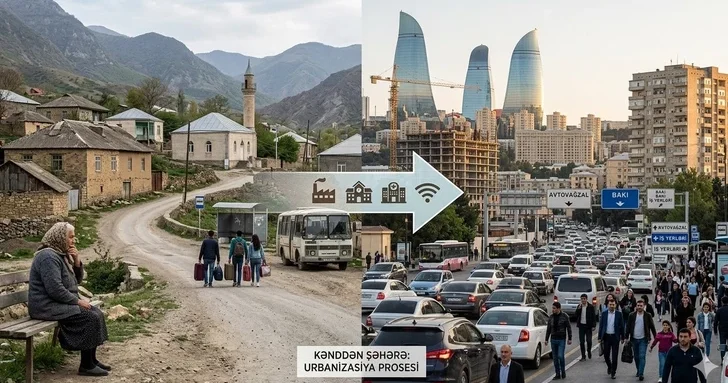 Урбанизация в Азербайджане: почему люди покидают сёла и устремляются в города