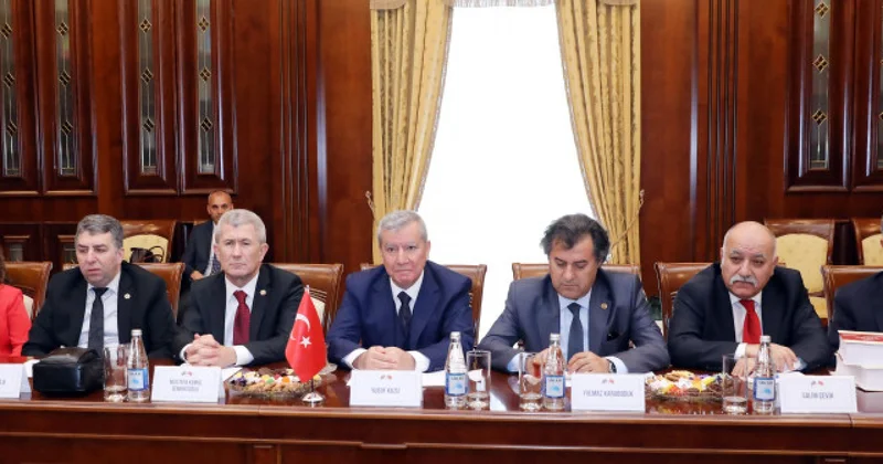 İnam Kərimov Türkiyə Ali Məhkəməsinin nümayəndə heyəti ilə görüşdü FOTOLAR