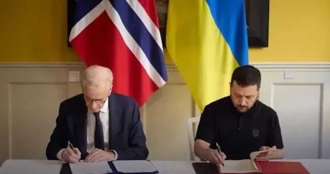 Украина и Норвегия подписали декларацию об оборонном партнерстве