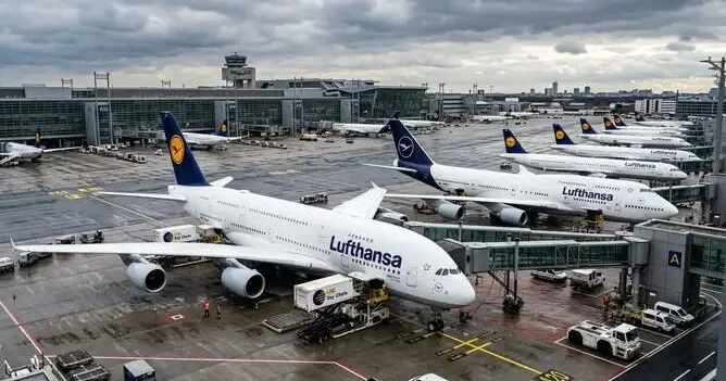 Lufthansa столкнулась с крупнейшей забастовкой за последнее десятилетие