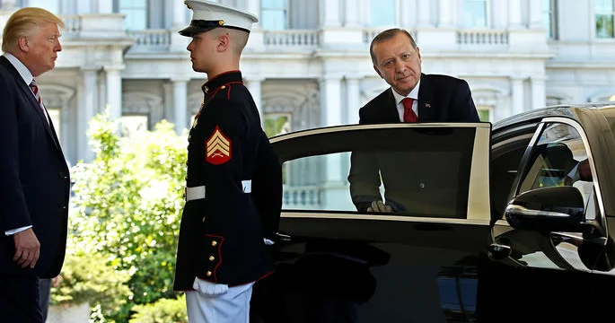 Ərdoğan, Tramp, Salman və Şara görüş keçirdi Foto