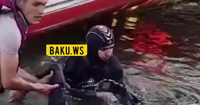 Video çəkmək üçün dənizə girən gənc boğuldu VİDEO