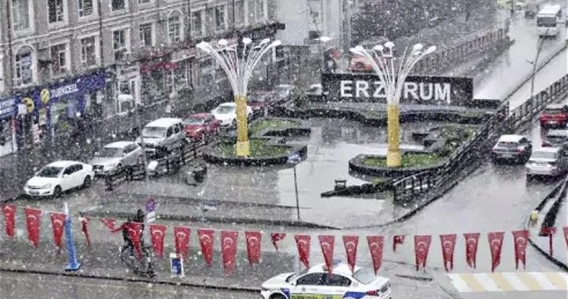 20 sm hündürlükdə qar yağdı