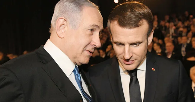 Makron: Netanyahunun etdikləri biabırçılıqdır